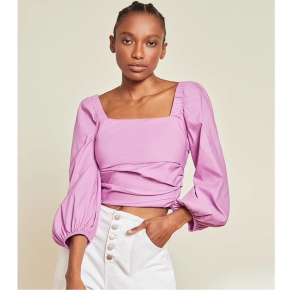 Veronica Beard Tops - NWT Veronica Beard Kayla puff sleeve top